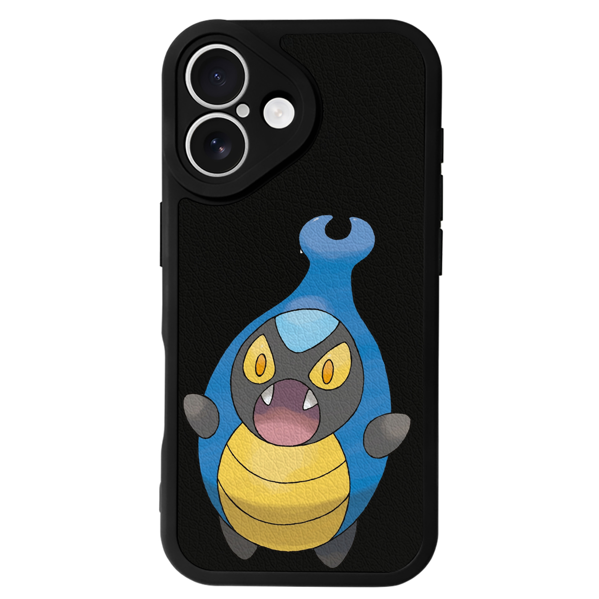 （画像用） ポケットモンスター Pokémon 【iPhone 16シリーズ対応】シリコンスマホケース（レザー調） 材質：シリコン